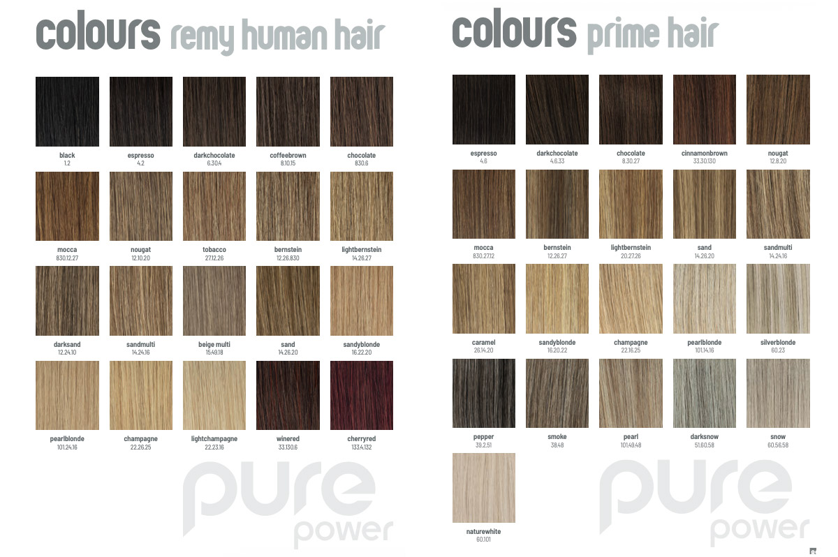 Gamme couleurs Pure Power