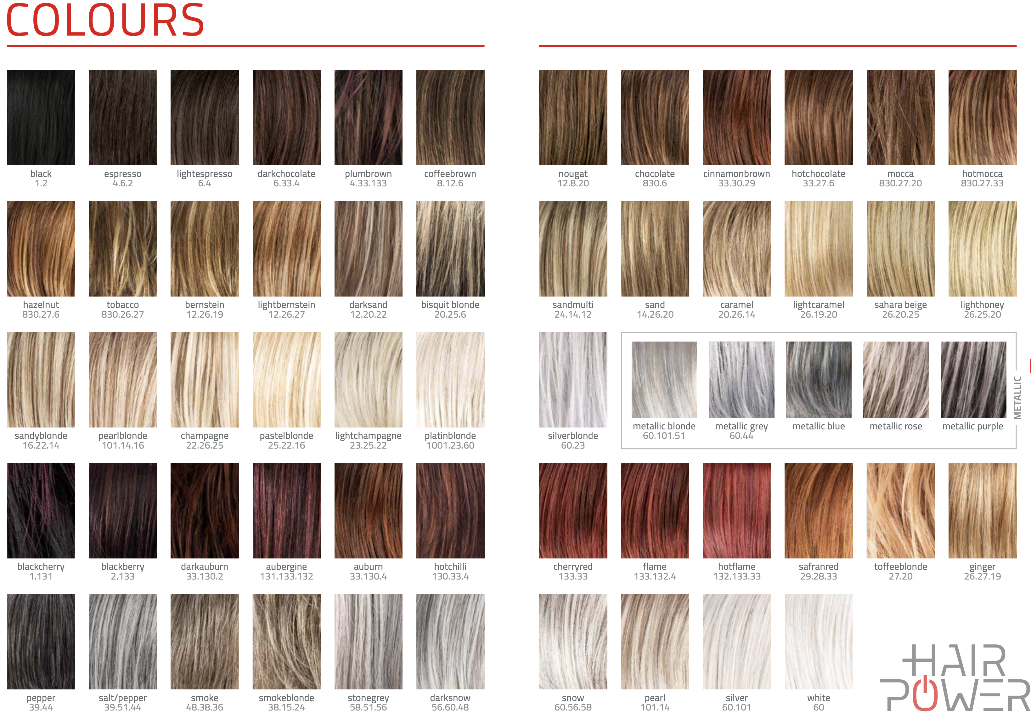 Couleurs Hair Power