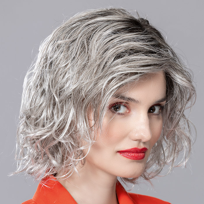 Perruque Girl Mono Part Stonegrey Rooted