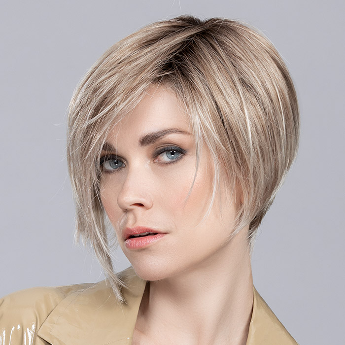 Perruque Rich Mono Pearlblonde Rooted