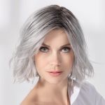 Perruque Esprit soft | Metallic grey Rooted