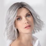 Perruque Esprit soft | Metallic grey Rooted