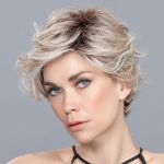 Perruque Cover Mono Part Pearlblonde Rooted