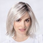 Perruque Icone Deluxe | Silverblonde Rooted