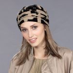 Turban Goga Beige Black