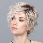 Perruque Cover Mono Part Pearlblonde Rooted