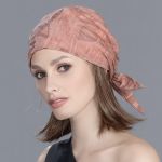 Turban Misu Antique Rose/Leaves (+Hairpiece CAYENNE)