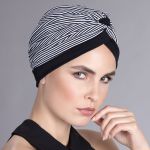 Turban Kiona Black/White