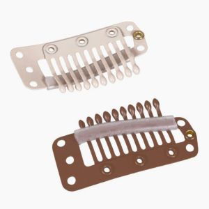 Toupet Clips brown 35mm Ellen Wille