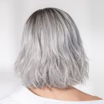 Perruque Esprit soft | Metallic grey Rooted