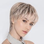 Perruque Novel Deluxe | Silverblonde Rooted