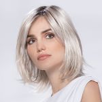 Perruque Icone Deluxe | Silverblonde Rooted